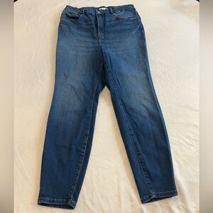 GOOD AMERICAN Always Fit Good Waist High Rise Skinny Jeans, Size 16